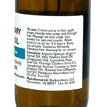 Rosemary Tea Tree Hair Oil 2 oz.